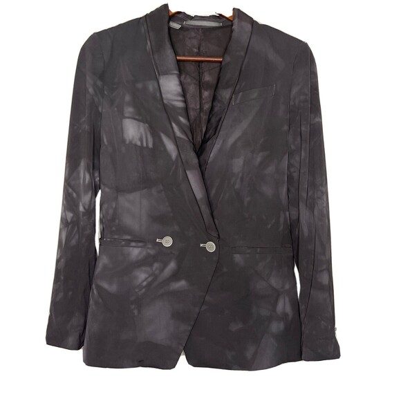 Tiger of Sweden Formal Women's Business Blazer EU32 Black white Marbled Tyne Con - Picture 1 of 8